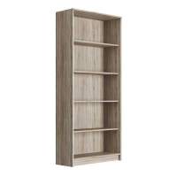 BRIMNES / СИРИУС стеллаж широкий, с пятью полками, цвет Дуб Сонома