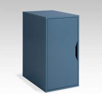 S01491 Ингар ДВ тумба 36x71x53, серо-бирюзовый