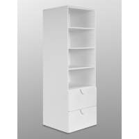 СТУВА / ПИКСИ стеллаж с 2 ящиками 60x57x183, робкий подснежник ИКЕА