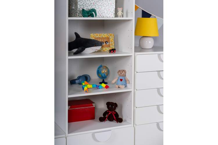 СТУВА / ПИКСИ стеллаж с 2 ящиками 60x57x183, робкий подснежник-7