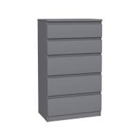 МАЛЬМ / КАСТОР Комод ИКЕА / IKEA 5 ящиков серый МАЛЬМ / КАСТОР Комод ИКЕА / IKEA 5 ящиков серый
