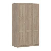 Шкаф ПЕГАС трехдверный с рамочным фасадом, цвет Дуб Сонома