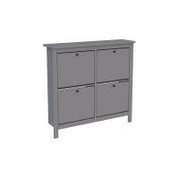 2.08.10.180.4 САГА тумба для обуви 113х108 серая