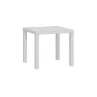 Журнальный стол Энкель 50, тамбурат, цвет белый