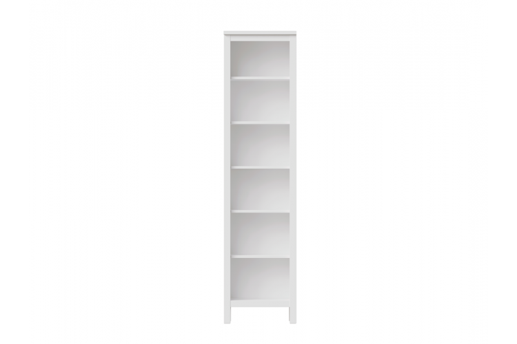 Стеллаж 490 «Кантри» арт.410325002300 /Белый лак/-1