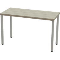 Стол письменный Ингар 1/ТТ 120x75x55, дуб беленый/белый Стол письменный Ингар 1/ТТ 120x75x55, дуб беленый/белый