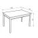 Стол обеденный 1180х740 «Вествик» арт.414155002300 /Белый лак/