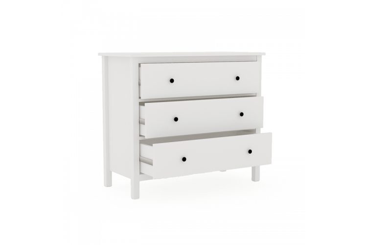 Тумба с 3 ящиками (1080*960*500) Ф-156.15 _белая-2