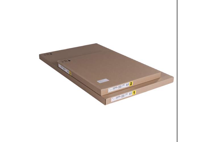 Стол КАСТОР письменный с одной тумбой и одним ящиком, цвет белый-10