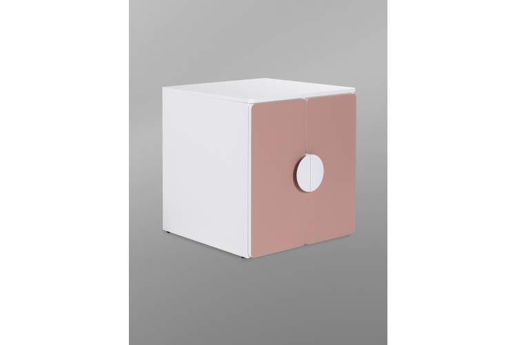 СТУВА / ПИКСИ шкаф распашной с 2 дверьми 60x57x63, мечтательный пион