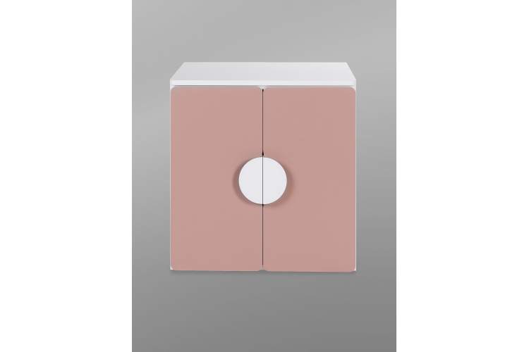 СТУВА / ПИКСИ шкаф распашной с 2 дверьми 60x57x63, мечтательный пион-1