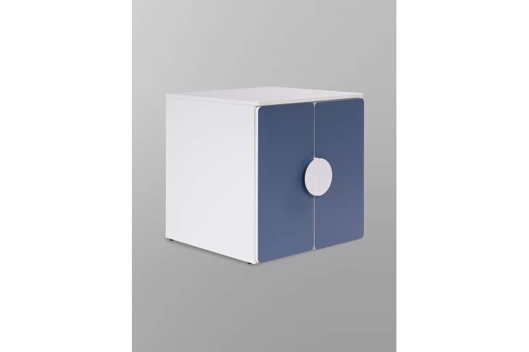 СТУВА / ПИКСИ шкаф распашной с 2 дверьми 60x57x63, озорной василек