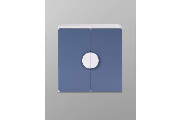 СТУВА / ПИКСИ шкаф распашной с 2 дверьми 60x57x63, озорной василек-1