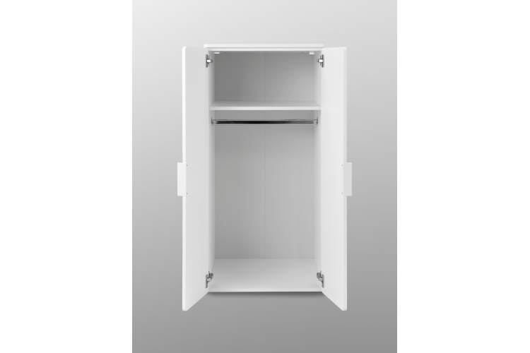 СТУВА / ПИКСИ шкаф распашной с 2 дверьми и полкой 60х57х123, робкий подснежник-8