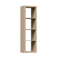 Книжный шкаф ikea Стеллаж KALLAX КАЛЛАКС 4 с четырьми открытыми ячейками, тамбурат, цвет дуб беленый