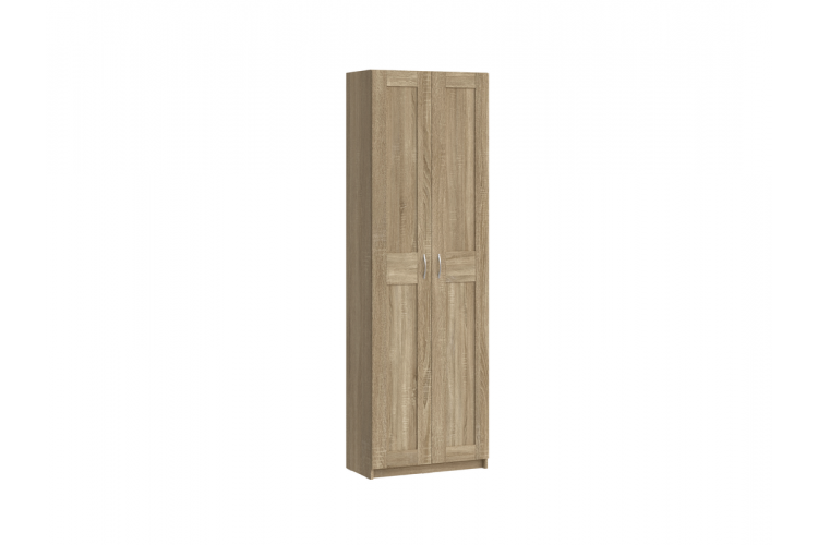 9.06.01.040.3 MAKS шкаф 2 двери (РУЧКА-СКОБА) 75х38х233 сонома RU