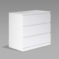 S01651 Варма Прайм 3 комод 80x77x48, белый