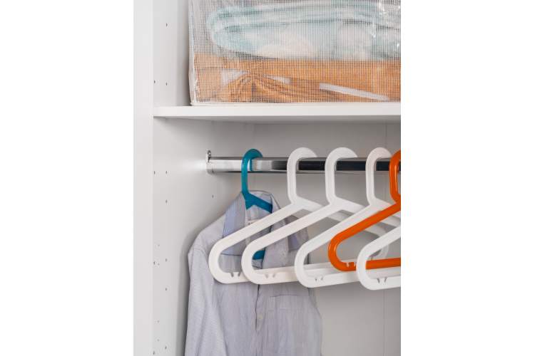 СТУВА / ПИКСИ шкаф распашной с 2 дверьми и полкой 60х57х123, озорной василек-6