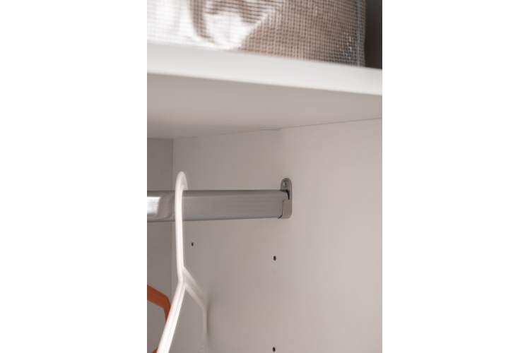 СТУВА / ПИКСИ шкаф распашной с 2 дверьми и полкой 60х57х123, озорной василек-7