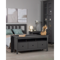 САГА тумба 3 ящика серая