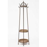 Вешалка Secret De Maison COZY ( mod. 14526 ) металл/дерево манго, 43*43*185, античная медь/натуральный