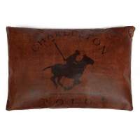 Подушка Secret De Maison POLO ( mod. M-1845 ) кожа буйвола, 60х5х40см, натуральный Подушка Secret De Maison POLO ( mod. M-1845 ) кожа буйвола, 60х5х40см, натуральный