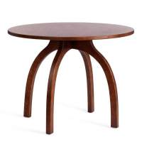 Стол THONET (mod.T9108) дерево вяз, 100х75 см, Темный Орех (№5) Стол THONET (mod.T9108) дерево вяз, 100х75 см, Темный Орех (№5)