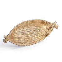 Блюдо Secret De Maison LEAF3 ( mod. 9733 ) алюминиевый сплав, 41x14x4,5 см, золото/gold Блюдо Secret De Maison LEAF3 ( mod. 9733 ) алюминиевый сплав, 41x14x4,5 см, золото/gold