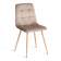 Стул CHILLY (mod. JSC-220) Велюр/металл , 44,5х52,5х88 см, Beige (бежевый) HLR8 / натуральный (Комплект из 4 шт.)
