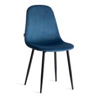 Стул BREEZE (mod. JSC-58) Велюр/металл , 44 х 53 х 86 см, Blue (синий) HLR63 / черный (Комплект из 4 шт.) Стул BREEZE (mod. JSC-58) Велюр/металл , 44 х 53 х 86 см, Blue (синий) HLR63 / черный (Комплект из 4 шт.)