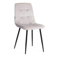 Стул CHILLY (mod. JSC-220) Велюр/металл , Light grey (светло-серый) HLR14 / черный, 44,5х52,5х88 см (Комплект из 4 шт.) Стул CHILLY (mod. JSC-220) Велюр/металл , Light grey (светло-серый) HLR14 / черный, 44,5х52,5х88 см (Комплект из 4 шт.)