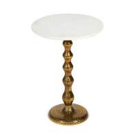 Столик кофейный Secret De Maison BOLLY ( mod. 12483-M ) алюминиевый сплав/мрамор, 40,5x40,5x58,5 см, античная медь Столик кофейный Secret De Maison BOLLY ( mod. 12483-M ) алюминиевый сплав/мрамор, 40,5x40,5x58,5 см, античная медь