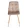 Стул CHILLY (mod. JSC-220) Велюр/металл , 44,5х52,5х88 см, Beige (бежевый) HLR8 / натуральный (Комплект из 4 шт.)