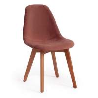 Стул CINDY SOFT (mod. C1021F1) вельвет/дерево бук, 53 х 45 х 81 см , коралловый (HLR 44)/натуральный (Комплект из 4 шт.) Стул CINDY SOFT (mod. C1021F1) вельвет/дерево бук, 53 х 45 х 81 см , коралловый (HLR 44)/натуральный (Комплект из 4 шт.)