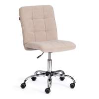 Кресло FIESTA флок , бежевый, 7 Кресло FIESTA флок , бежевый, 7