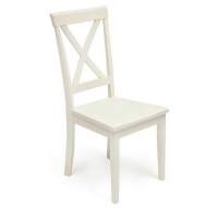 Стул GOLFI (Гольфи) дерево гевея/мдф, 44x54x95, pure white (402) (Комплект из 2 шт.)