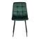 Стул CHILLY (mod. JSC-220) Велюр/металл , 44,5х52,5х88 см, dark green (темно-зеленый) HLR57 / черный (Комплект из 4 шт.)