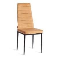 Стул Easy (mod. JSC02-1) / 2 шт. в упаковке металл, флок, 41 х 52 х 96 см, brown (золотисто - коричневый) HLR12 / черный (Комплект из 2 шт.) Стул Easy (mod. JSC02-1) / 2 шт. в упаковке металл, флок, 41 х 52 х 96 см, brown (золотисто - коричневый) HLR12 / черный (Комплект из 2 шт.)