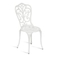 Стул Secret De Maison Mozart алюминиевый сплав, 53х41х89см, butter white (Комплект из 2 шт.)