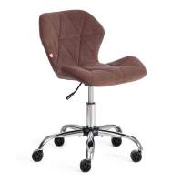 Кресло SELFI флок , коричневый, 6 Кресло SELFI флок , коричневый, 6