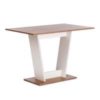 Стол обеденный TIBI L нераздвижной ЛДСП (18 мм), 68,6 х 110 х 75 см, Дуб Канзас/Пепел Стол обеденный TIBI L нераздвижной ЛДСП (18 мм), 68,6 х 110 х 75 см, Дуб Канзас/Пепел