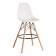 Стул барный Cindy Bar Chair (mod. 80) / 1 шт. в упаковке дерево бук/металл/пластик, 46х55х106 см, белый
