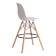 Стул барный Cindy Bar Chair (mod. 80) / 1 шт. в упаковке дерево бук/металл/пластик, 46х55х106 см, белый