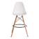Стул барный Cindy Bar Chair (mod. 80) / 1 шт. в упаковке дерево бук/металл/пластик, 46х55х106 см, белый