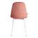 Стул BREEZE (mod. JSC-58) Велюр/металл , 44 х 53 х 86 см, Coral (коралловый) HLR44 / белый (Комплект из 4 шт.)