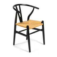Стул WISHBONE (mod.CB2212) дерево вяз, 57*50.5*79.5, черный Стул WISHBONE (mod.CB2212) дерево вяз, 57*50.5*79.5, черный