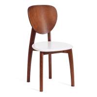 Стул DIAMANTE жесткое сидение / 1 шт. в упаковке бук, 42 х 42 х 85 см, коричневый / белый Стул DIAMANTE жесткое сидение / 1 шт. в упаковке бук, 42 х 42 х 85 см, коричневый / белый