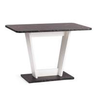 Стол обеденный TIBI нераздвижной ЛДСП, 68,6 х 110 х 75 см, Мрамор черный/Белый Стол обеденный TIBI нераздвижной ЛДСП, 68,6 х 110 х 75 см, Мрамор черный/Белый