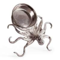 Монетница Secret De Maison OCTOPUS2 ( mod. 9612 ) алюминиевый сплав, 30,5x31x6,5 см, никель/nickel