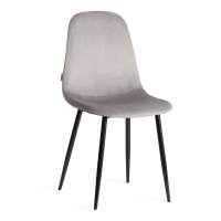 Стул BREEZE (mod. JSC-58) / 2 шт. в упаковке Велюр/металл , 44 х 53 х 86 см, grey (серый) HLR 19 / черный (Комплект из 2 шт.) Стул BREEZE (mod. JSC-58) / 2 шт. в упаковке Велюр/металл , 44 х 53 х 86 см, grey (серый) HLR 19 / черный (Комплект из 2 шт.)